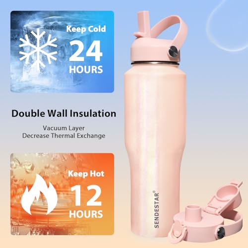32oz Stainless Steel Water Bottle