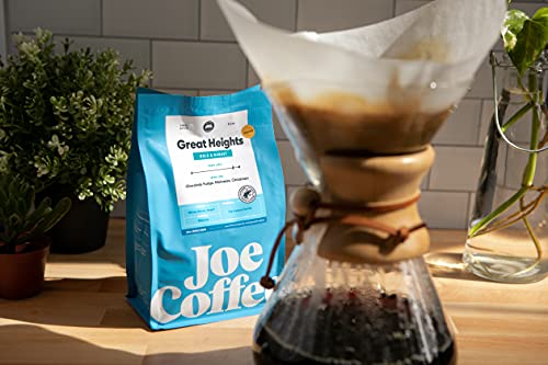 NYC Roaster), Great Heights Ground Specialty Coffee, 12 oz Bag, Rainforest Alliance Certified, Kosher, Climate Friendly (12 Ounce)