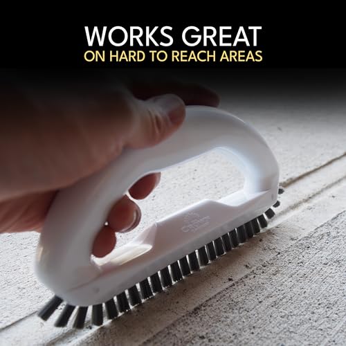 Grout Brush with Stiff Nylon Bristles
