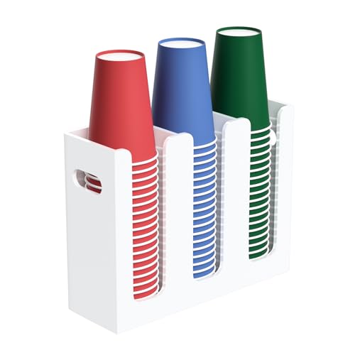 Disposable Coffee Cup Dispenser with Handles