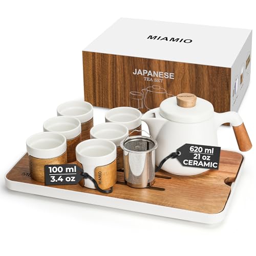 Japanese Chinese Tea Set 6 x 3.4 oz