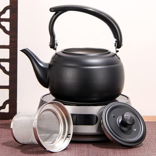 50 oz 1500ml Stainless Steel Steeping Teapot with Infuser for Loose Leaf Tea