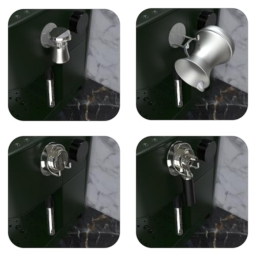 2 Pack Stainless Steel Espresso Portafilter Rack (2 Count)