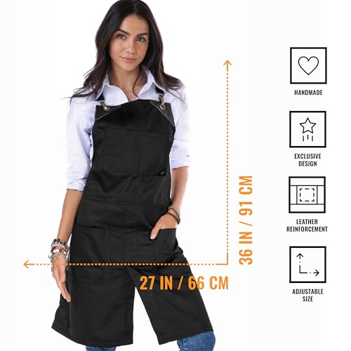 Cross Back Chef Apron