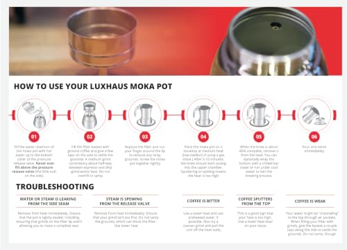 9 Cup Moka Pot (18 Ounce)
