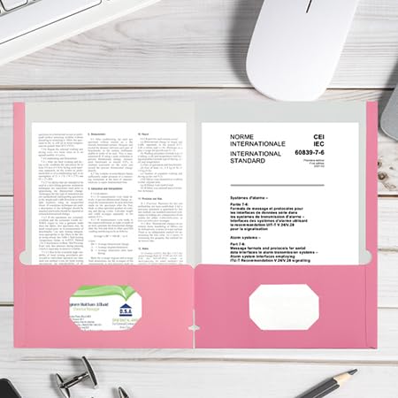 File folders with Pockets (100 Count)