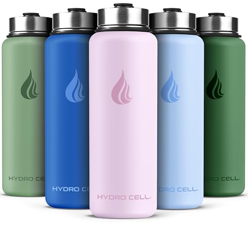 Stainless Steel Insulated Water Bottle with Straw