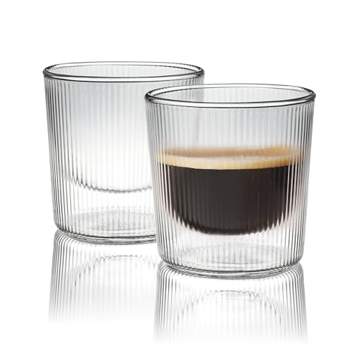 Double Walled Espresso Glasses Set of 2 (2 Count)
