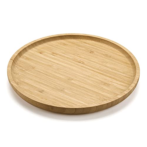 Round Bamboo Tray