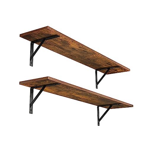 Long Wall Shelves (2 Count)