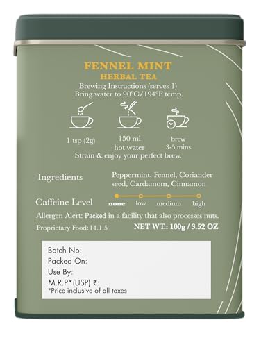 Estates Fennel Mint Herbal Tea (3.52 Ounce)