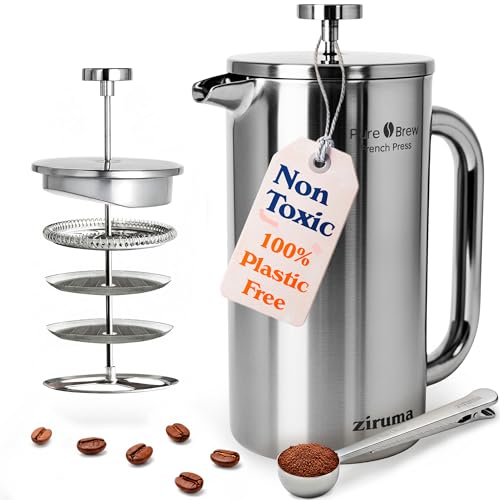 Non Toxic Stainless Steel French Press
