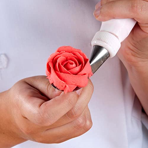 7 Pieces Rose Flower Piping Tips Set (7 Count)