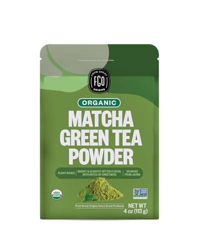 Organic Matcha Green Tea Powder (4 Ounce)