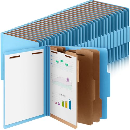 72 Pcs Classification Folder Letter Size (72 Count)