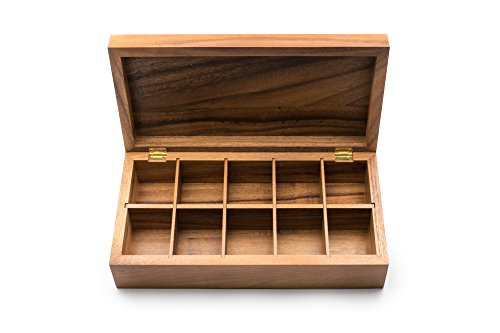 Rectangular Vauxhall Double Tea Box