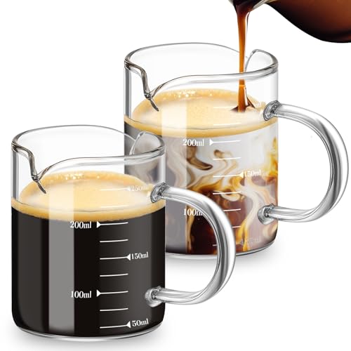 2 Pcs 8oz 250ml Espresso Cups (2 Count)