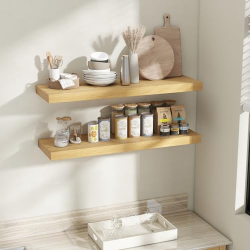 12 Inch Deep Floating Shelves (2 Count)