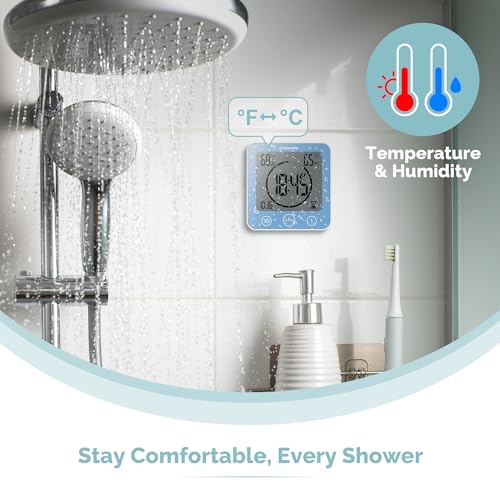 Shower Clock Waterproof Bathroom Timer