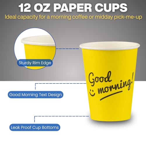 Disposable Coffee Cups (50 Count)