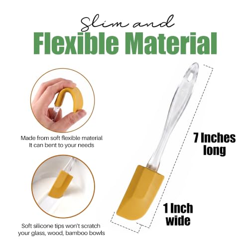 6 Piece Mini Spatula Set (6 Count)