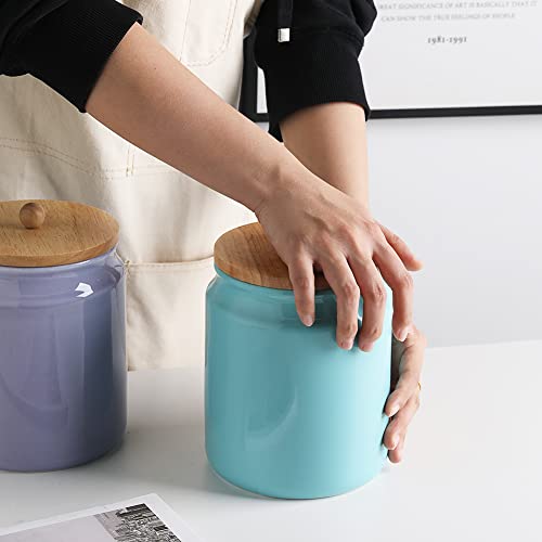 Sweejar Ceramic Kitchen Canisters (58 Ounce)