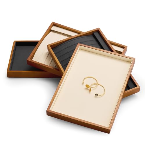 Wood 13 Grids Necklace