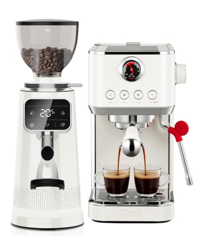 E2 Gen3 Espresso Machine with G3 64mm Flat Burr Coffee Grinder