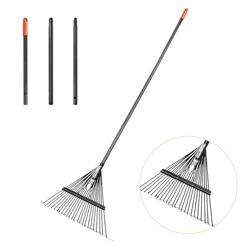 Heavy Duty Metal Leaf Rake