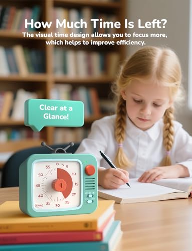 Visual Timer for Kids with Pause