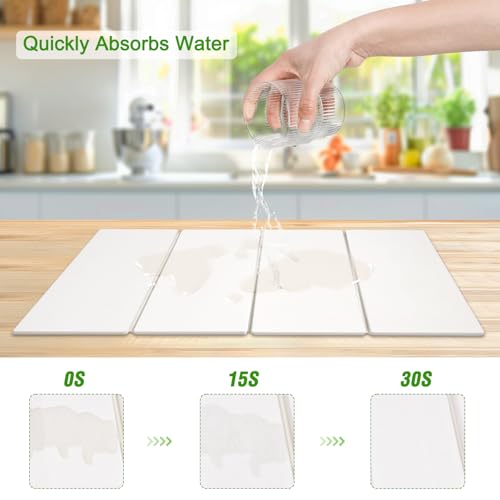 Large Dish Drying Mat for Kitchen Counter