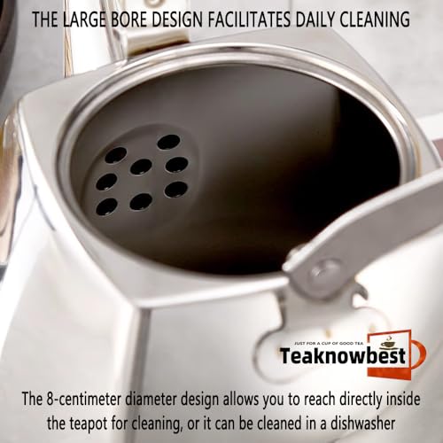 Stainless Steel Teapot with Infuser