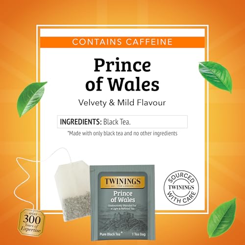 Prince of Wales Black Caffeinated Tea Bags (120 Count)
