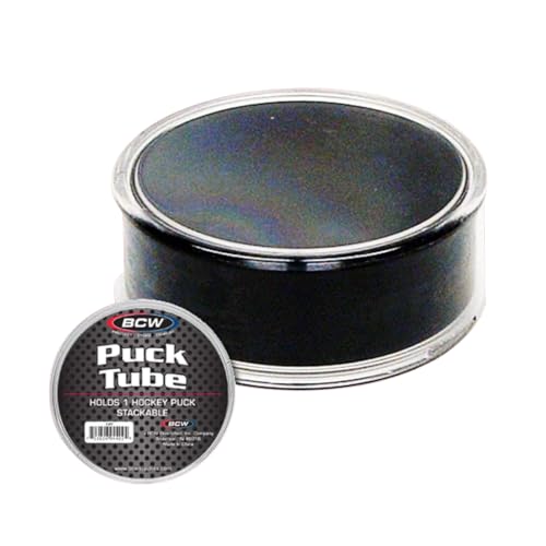 Hockey Puck Tube Display Case