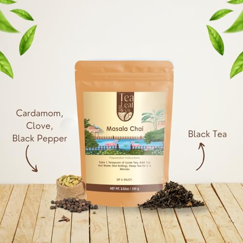 Tealeaf & Co. Masala Chai (3.52 Ounce)
