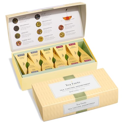 Tea Sampler 10 Pyramid Infuser Bags (10 Count)