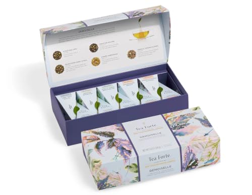 Tea Sampler 10 Pyramid Infuser Bags (10 Count)