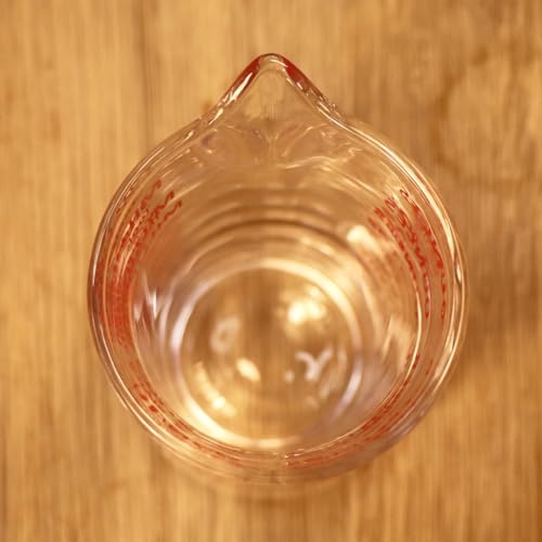 Ackers 3oz 90ml Glass Measuring Cup (2 Count)