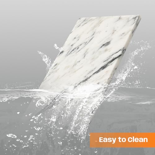 White Marble Cutting Board 12x20 Inch