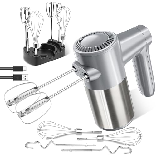 Cordless Electric Hand Mixer (6 Count)