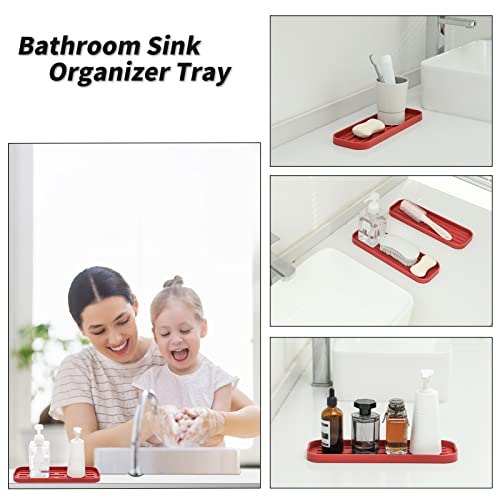Silicone Kitchen Sink Organizer Tray for Multiple Usage