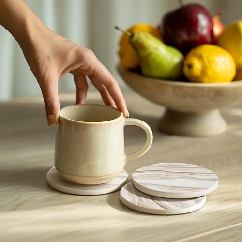 Ceramic Coasters Set of 6 (6 Count)