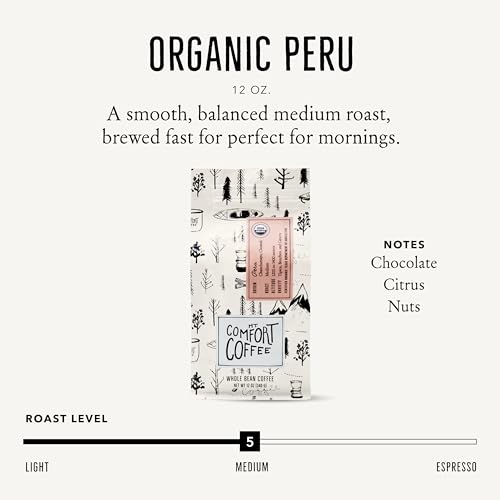 Organic Peru Medium Roast (12 Ounce)