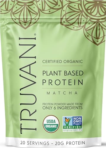 Organic Plant Based Protein Powder (20 Ounce)