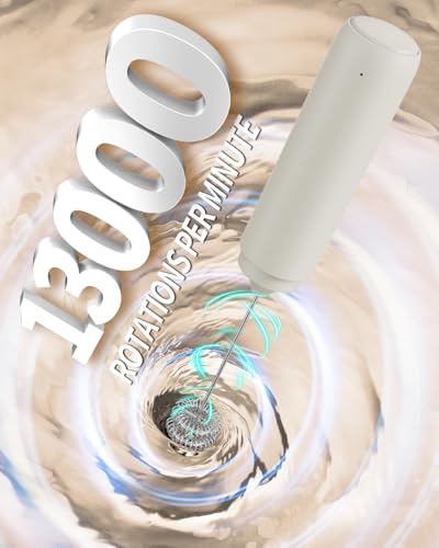 Portable Rechargeable Milk Frother Handheld