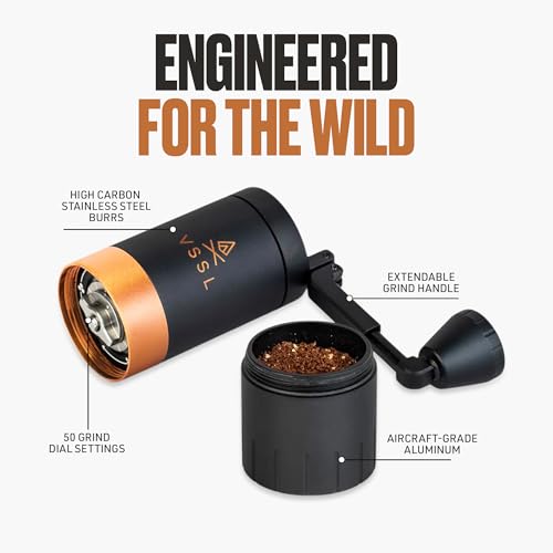 VSSL Java G45】Premium Manual Coffee Grinder