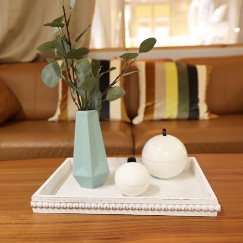 Wood Decorative Coffee Table Serving Tray