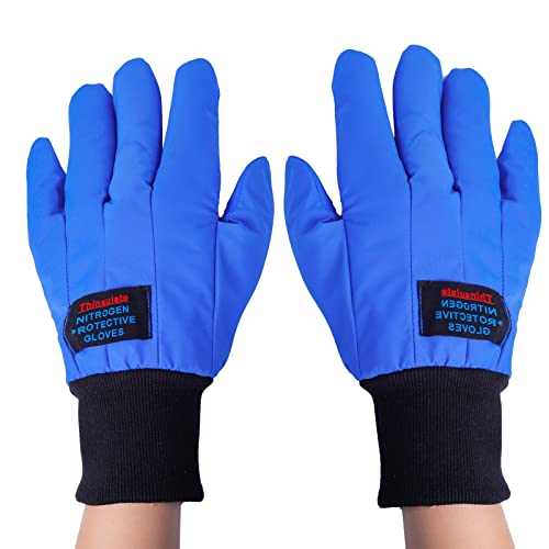 Cryogenic Gloves Low Temperature LN2 Liquid Nitrogen Protective Gloves Cold Storage Safety Frozen Gloves