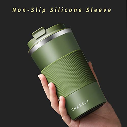 Travel Coffee Mug Spill Proof Leakproof 12 oz Insulated Coffee Mug with Screw Lid