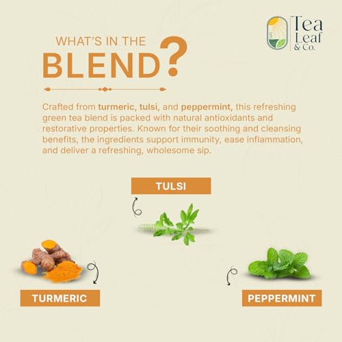Turmeric Tulsi Tea Bags (50 Count)